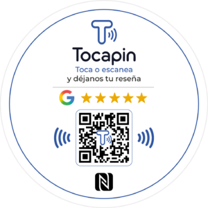 Tag redondo con QR